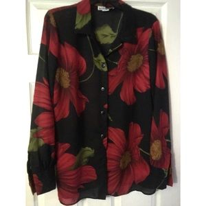 Floral blouse